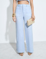 Calça Bethel Em Linho Baby Blue