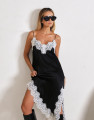 Vestido Paris Preto Renda Off