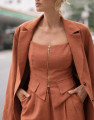 Blazer Alfaiataria Cannes Amêndoa
