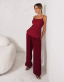 Calça Aladim Marrocos Burgundy