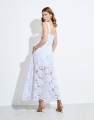 Vestido Maiolli Midi de Renda Branco