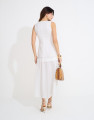 Vestido Em Linho Alicante Off White