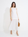 Vestido Em Linho Alicante Off White