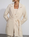 Blazer Alfaiataria Cusco  Bege Claro