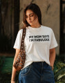 Camiseta Mom Off White