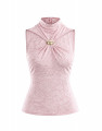 Top Annecy Renda  Rosa Claro