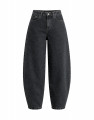 Calça Jeans Barrel Évora Denim Black