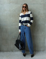 Calça Jeans Barrel Évora Denim Blue